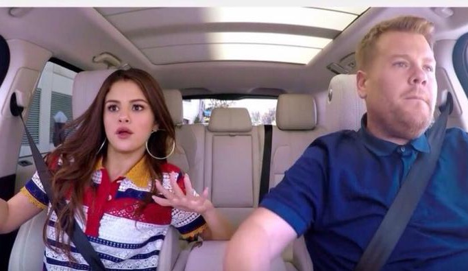 Селена Гомес в новом выпуске шоу Carpool Karaoke