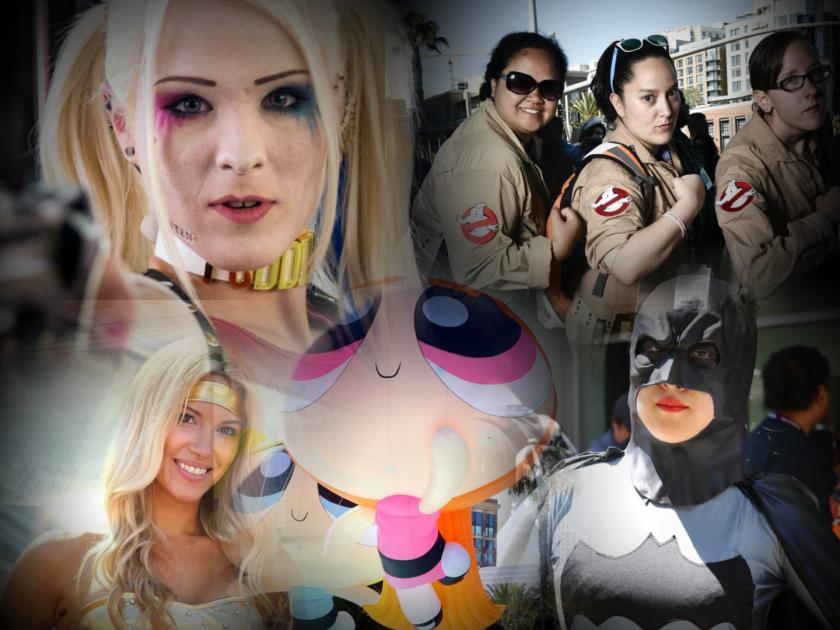 Чудо-женщина и Пикачу: косплей на Comic-Con 2016
