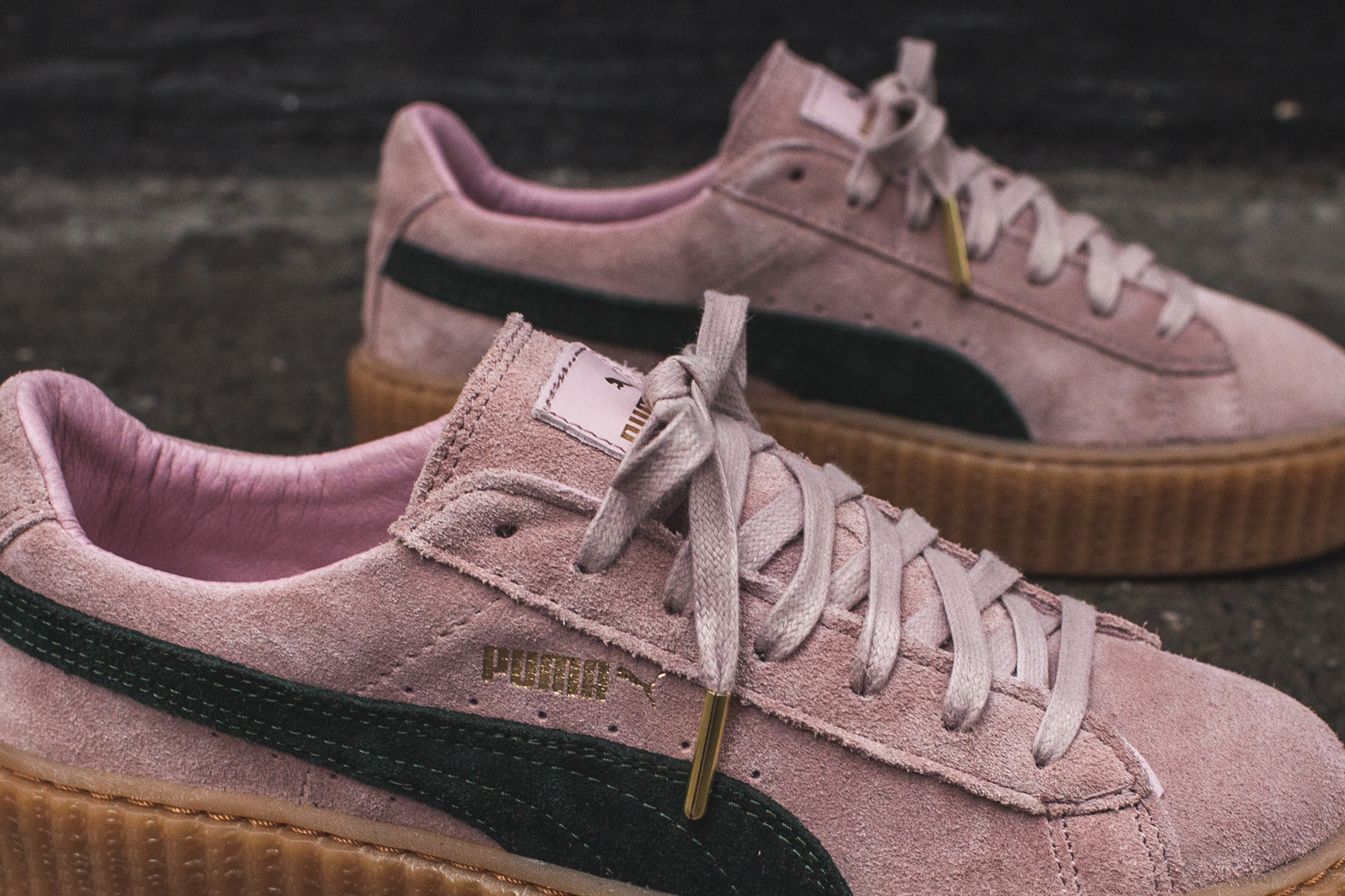 Звезды в криперсах PUMA by RIHANNA Creepers