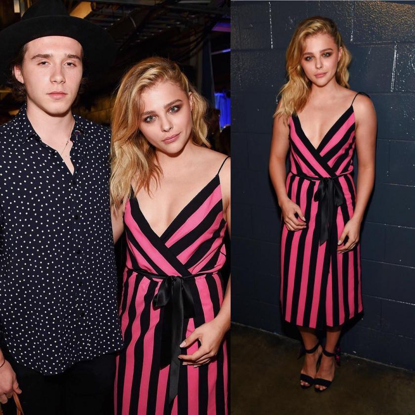 Хлоя Морец с Бруклином Бекхэмом на Teen Choice Awards 2016
