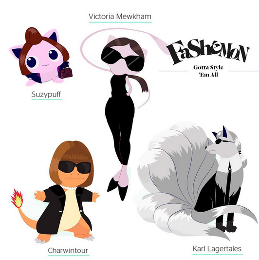Виктория Бекхэм, Кара Делевинь и Лагерфельд стали героями игры Pokemon Go