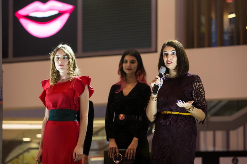 В чем встречать Новый год: в МЕГЕ прошел fashion-мастер-класс