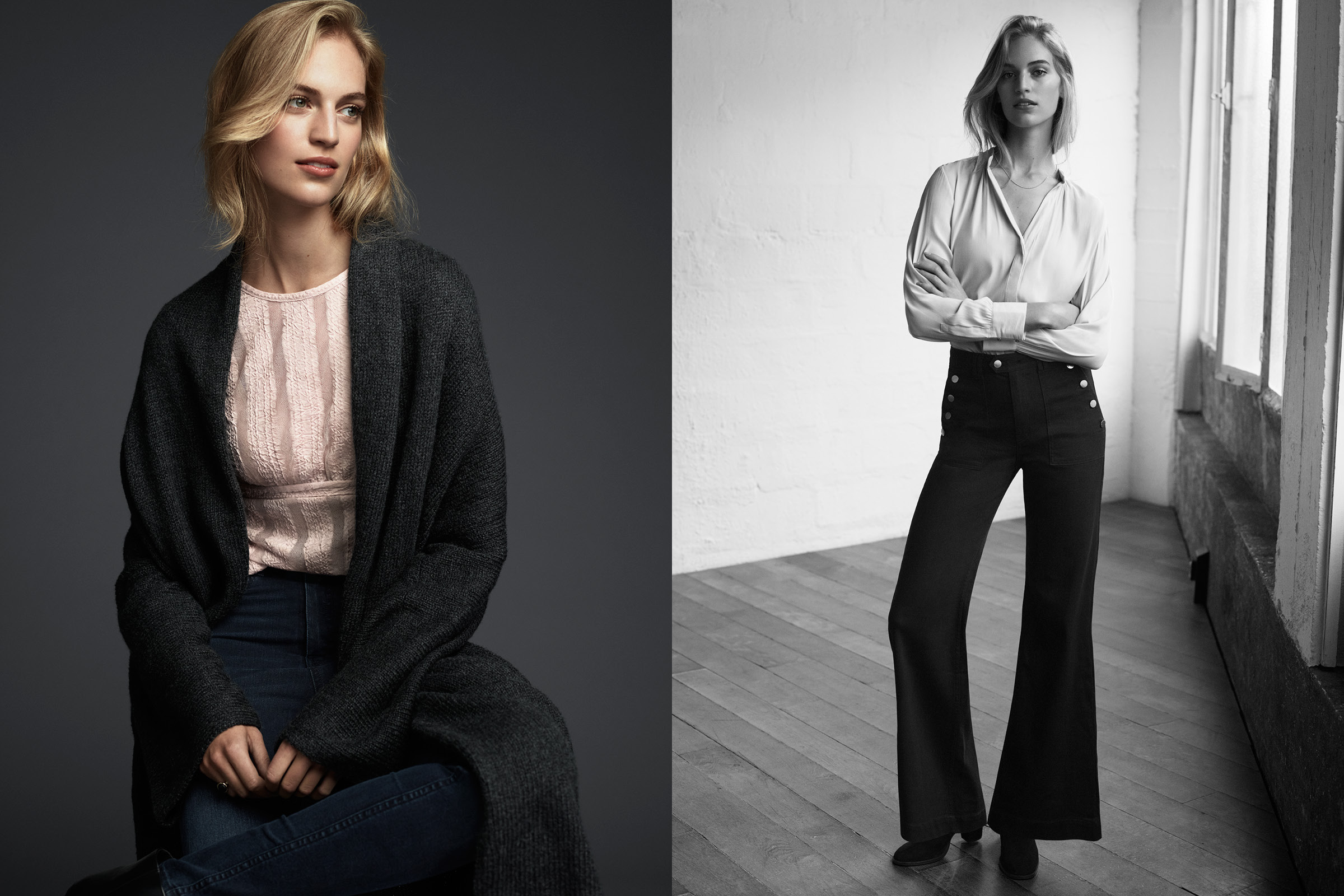 Ванесса Аксенте в фотоссесии H&M
