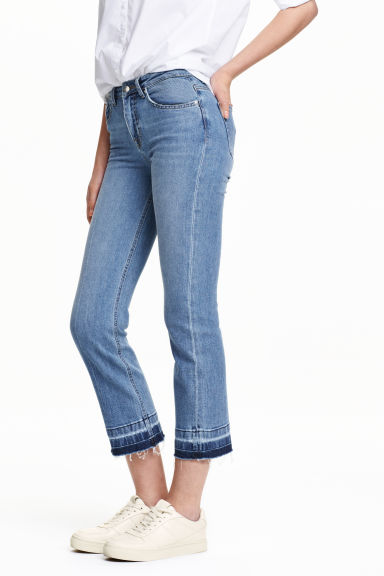 Актуальные джинсовые модели H&M