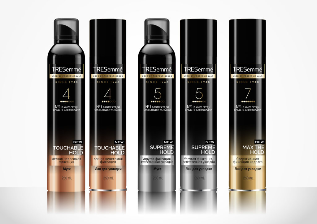 TRESemme: Hold Collection.